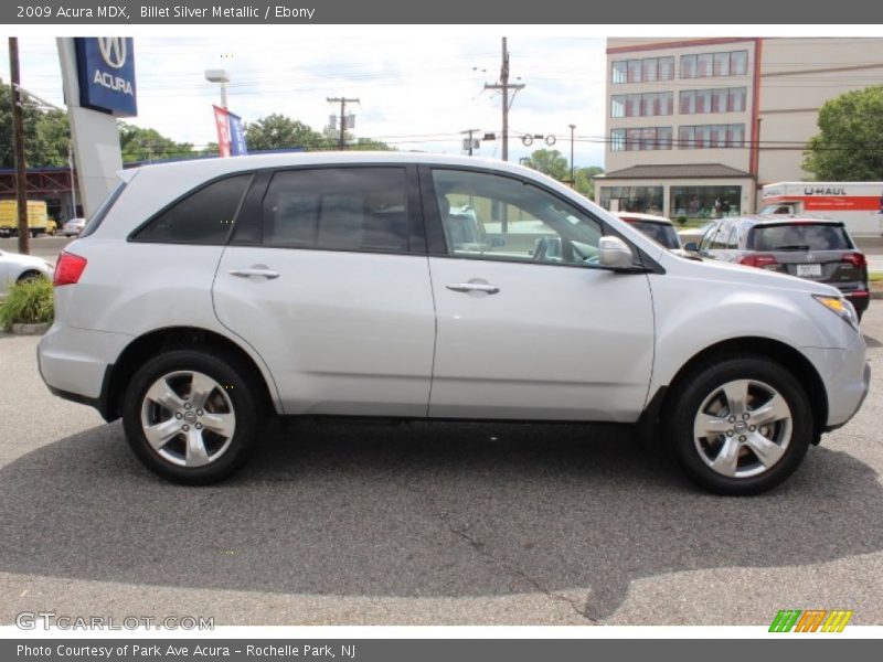 Billet Silver Metallic / Ebony 2009 Acura MDX