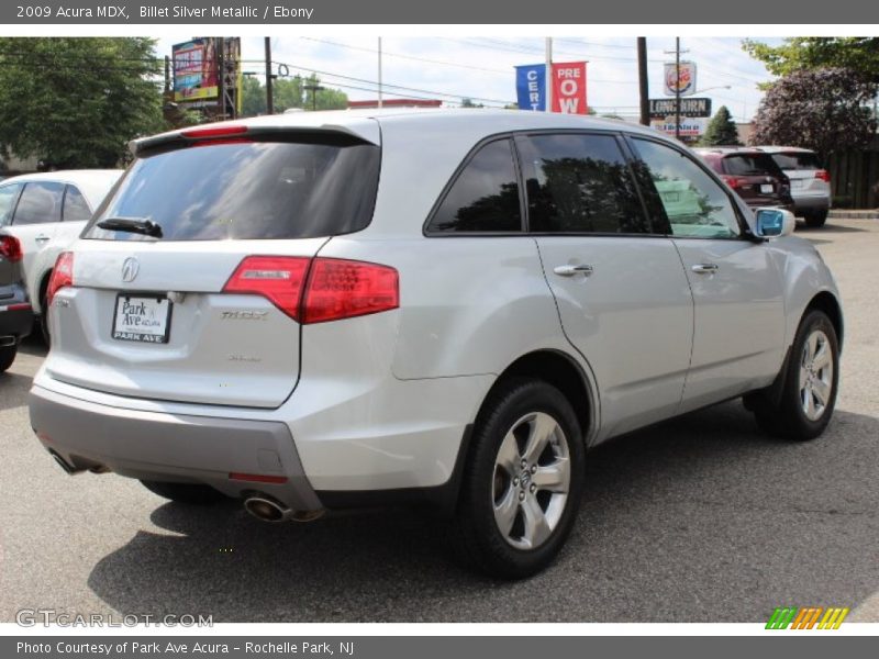 Billet Silver Metallic / Ebony 2009 Acura MDX