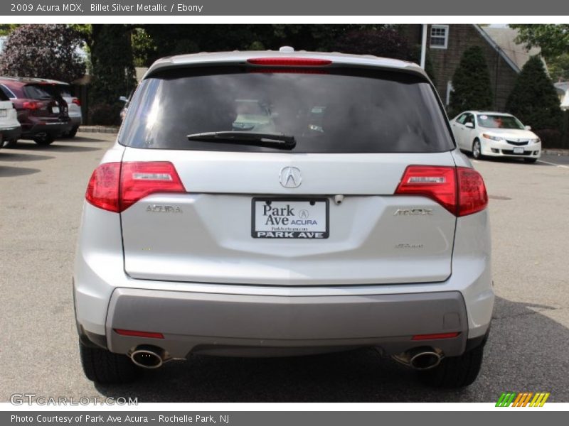 Billet Silver Metallic / Ebony 2009 Acura MDX