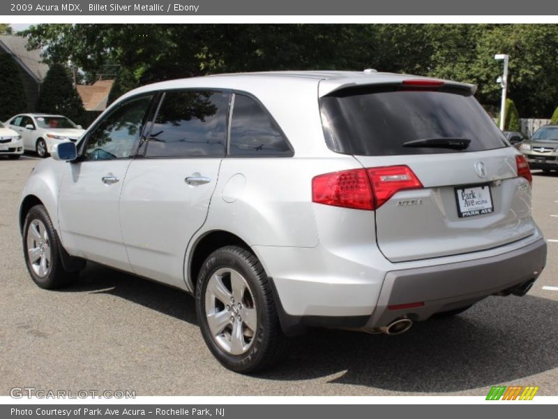 Billet Silver Metallic / Ebony 2009 Acura MDX