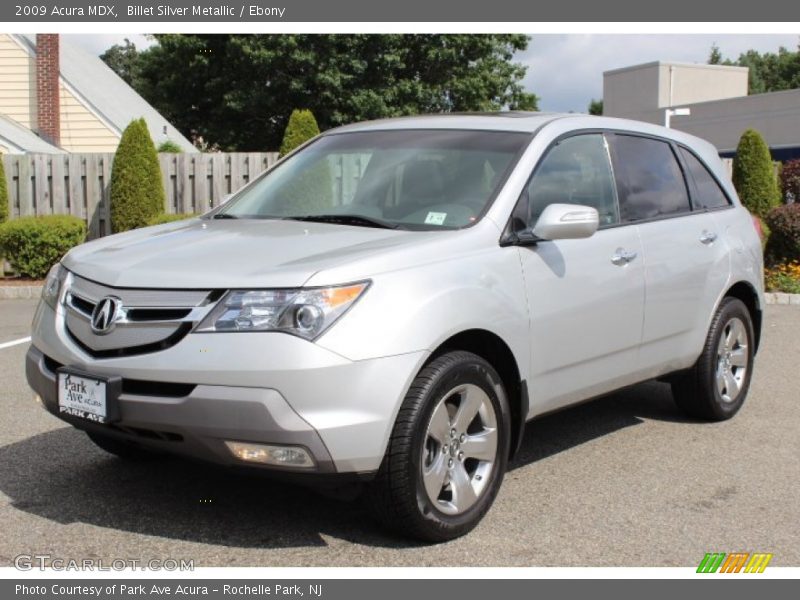 Billet Silver Metallic / Ebony 2009 Acura MDX