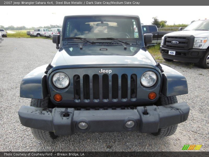 Steel Blue Metallic / Dark Slate Gray/Medium Slate Gray 2007 Jeep Wrangler Sahara 4x4