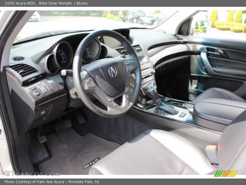 Billet Silver Metallic / Ebony 2009 Acura MDX