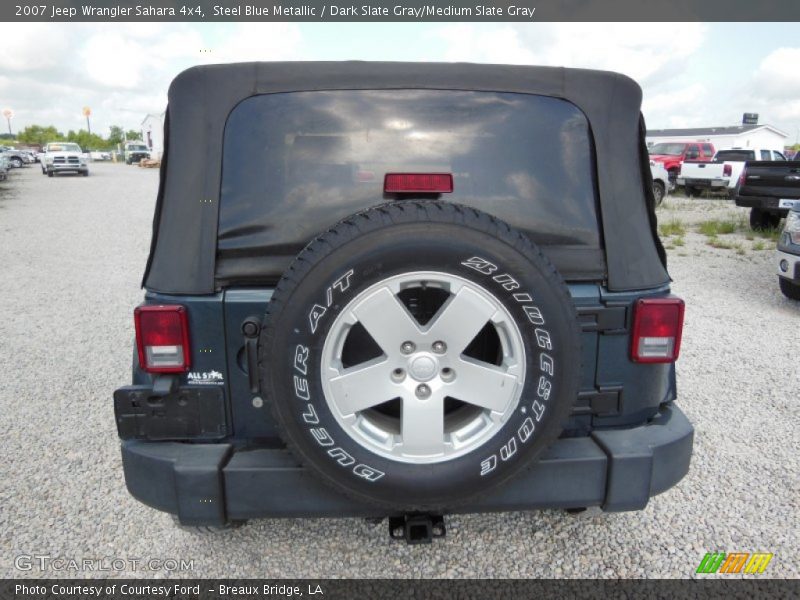 Steel Blue Metallic / Dark Slate Gray/Medium Slate Gray 2007 Jeep Wrangler Sahara 4x4