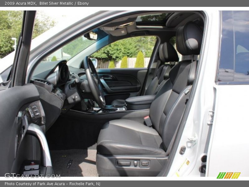 Billet Silver Metallic / Ebony 2009 Acura MDX