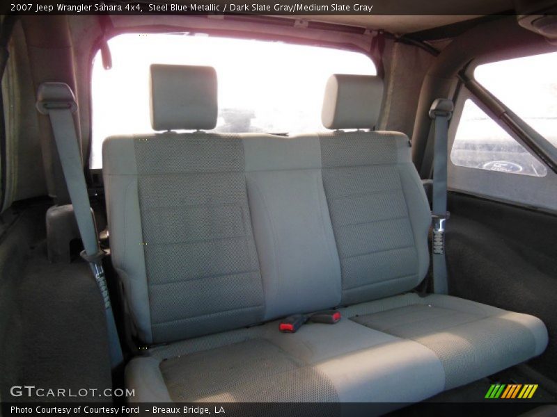 Steel Blue Metallic / Dark Slate Gray/Medium Slate Gray 2007 Jeep Wrangler Sahara 4x4
