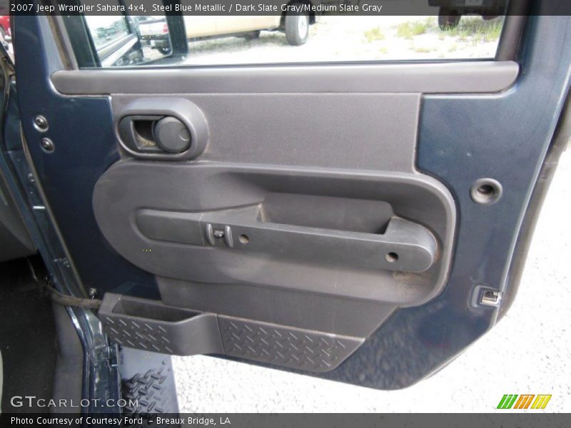 Steel Blue Metallic / Dark Slate Gray/Medium Slate Gray 2007 Jeep Wrangler Sahara 4x4