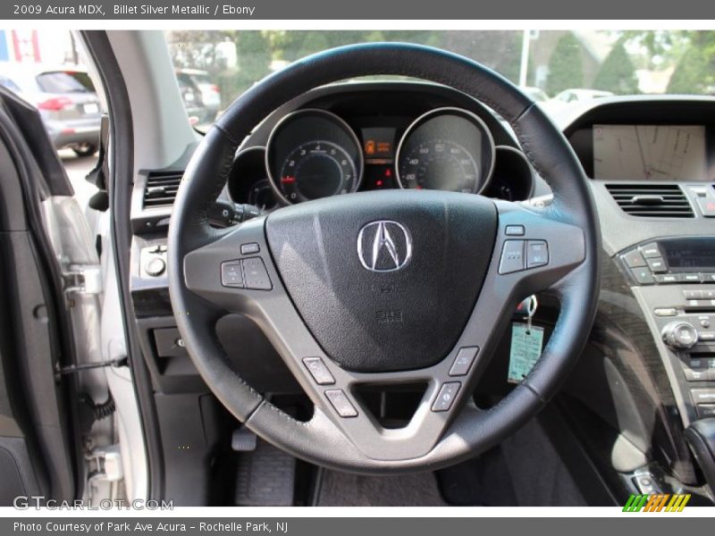 Billet Silver Metallic / Ebony 2009 Acura MDX