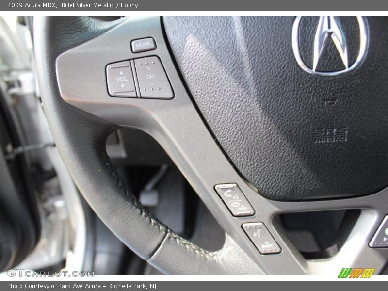 Billet Silver Metallic / Ebony 2009 Acura MDX