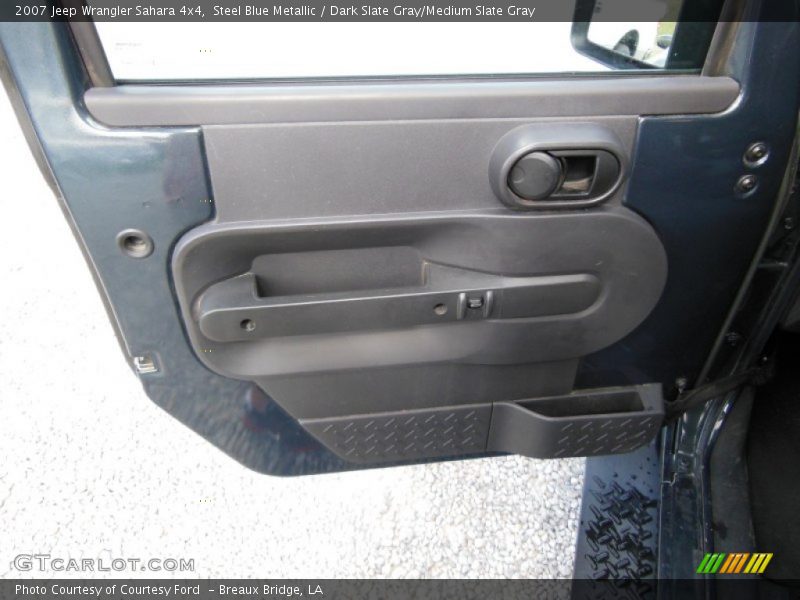 Steel Blue Metallic / Dark Slate Gray/Medium Slate Gray 2007 Jeep Wrangler Sahara 4x4