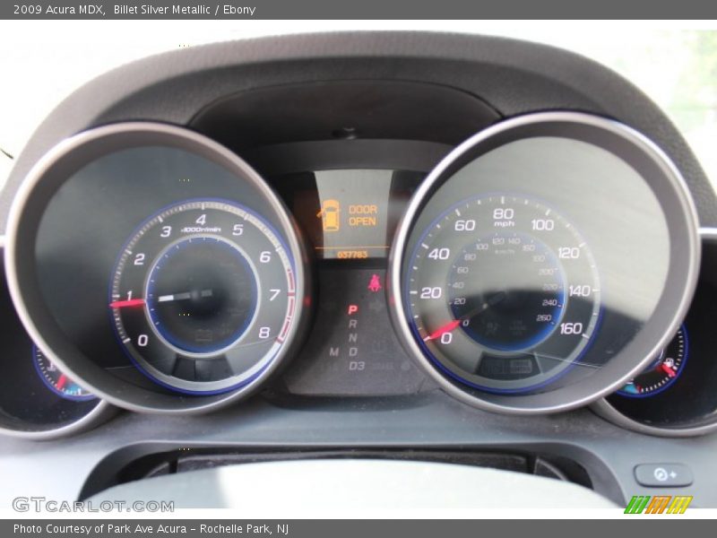 Billet Silver Metallic / Ebony 2009 Acura MDX