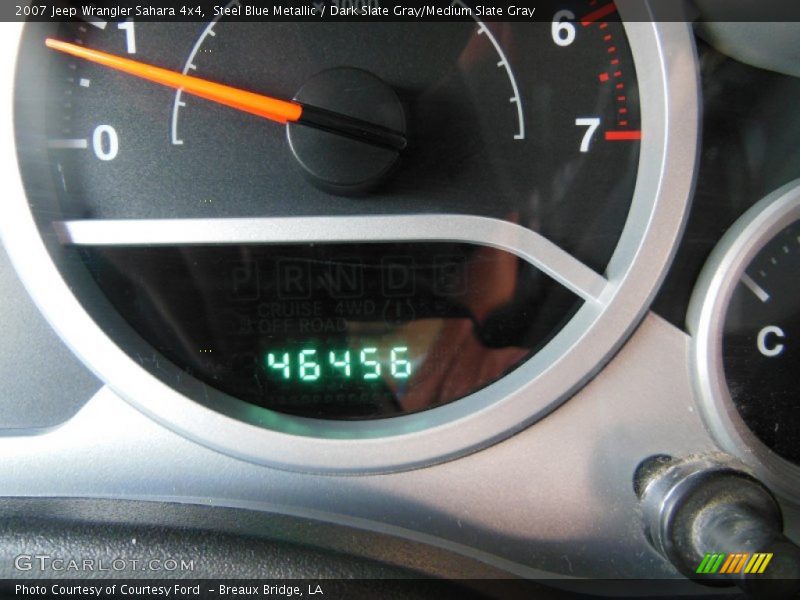 Steel Blue Metallic / Dark Slate Gray/Medium Slate Gray 2007 Jeep Wrangler Sahara 4x4