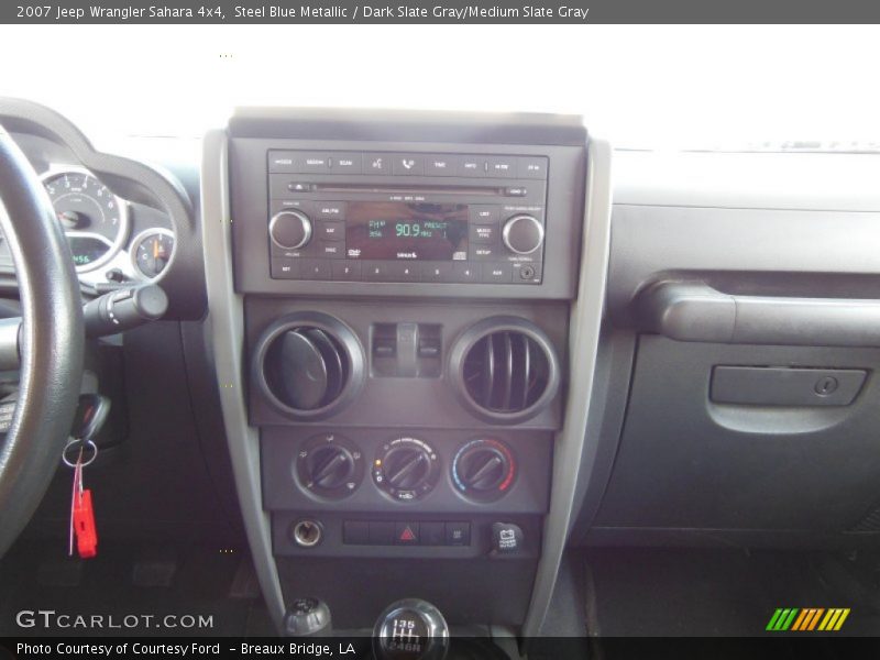 Steel Blue Metallic / Dark Slate Gray/Medium Slate Gray 2007 Jeep Wrangler Sahara 4x4