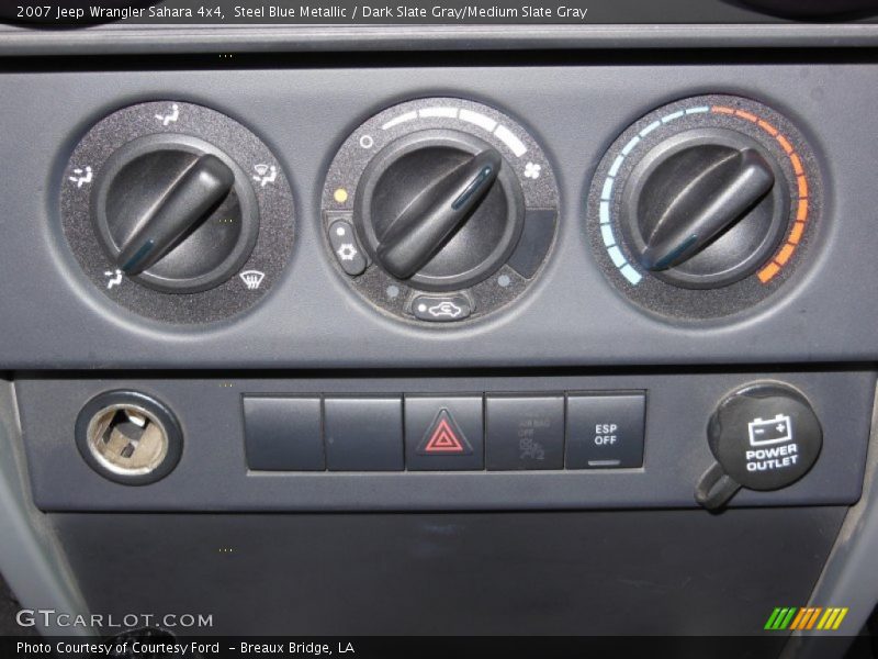 Steel Blue Metallic / Dark Slate Gray/Medium Slate Gray 2007 Jeep Wrangler Sahara 4x4