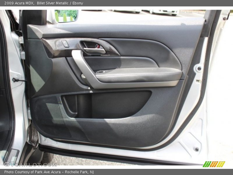 Billet Silver Metallic / Ebony 2009 Acura MDX