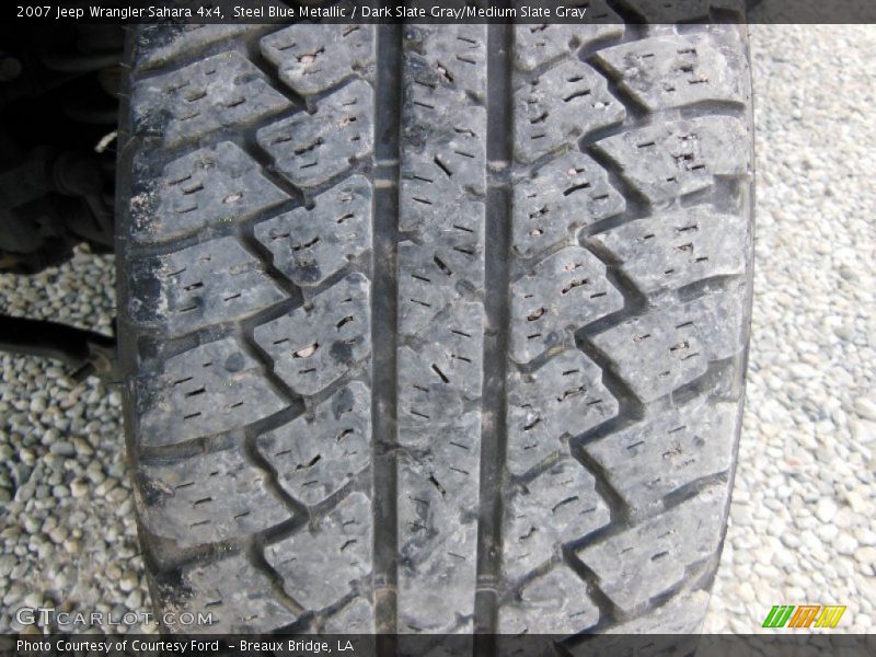 Steel Blue Metallic / Dark Slate Gray/Medium Slate Gray 2007 Jeep Wrangler Sahara 4x4
