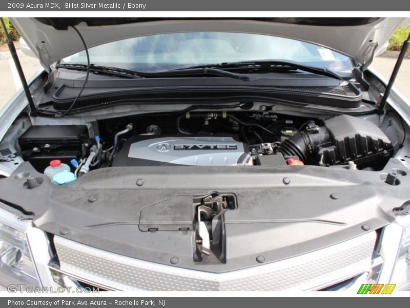 Billet Silver Metallic / Ebony 2009 Acura MDX