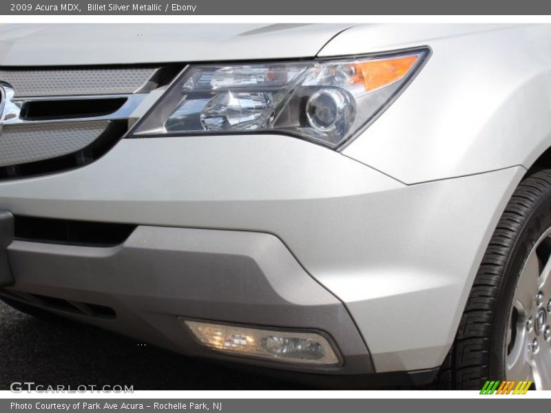 Billet Silver Metallic / Ebony 2009 Acura MDX