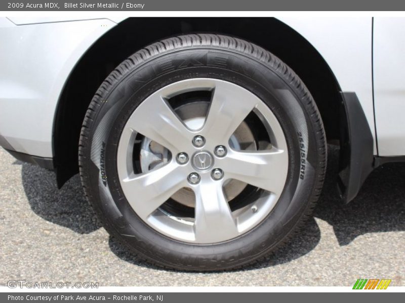 Billet Silver Metallic / Ebony 2009 Acura MDX