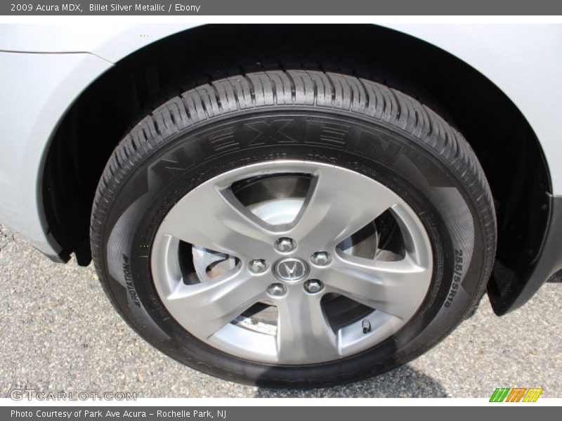 Billet Silver Metallic / Ebony 2009 Acura MDX