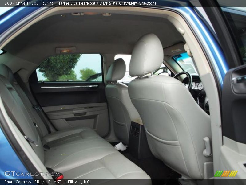 Marine Blue Pearlcoat / Dark Slate Gray/Light Graystone 2007 Chrysler 300 Touring