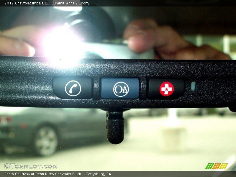 Summit White / Ebony 2012 Chevrolet Impala LS