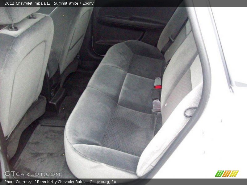 Summit White / Ebony 2012 Chevrolet Impala LS