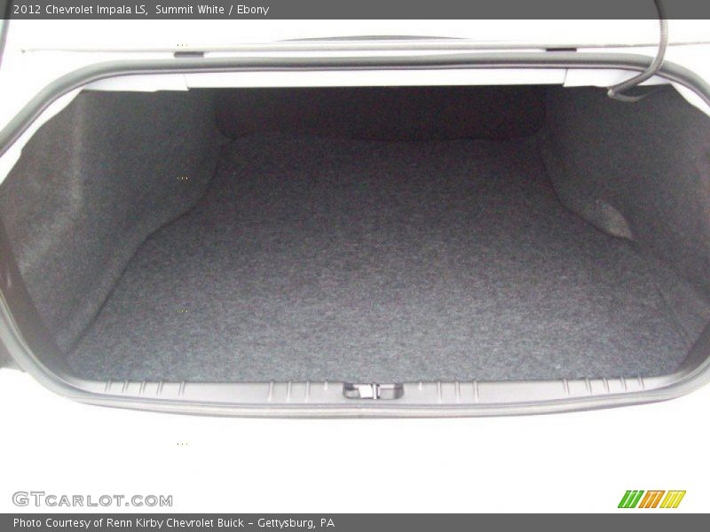 Summit White / Ebony 2012 Chevrolet Impala LS
