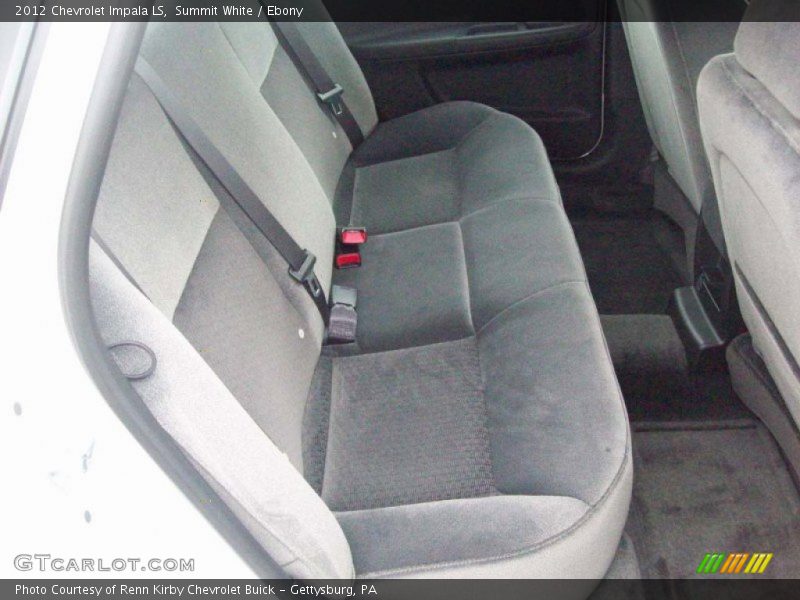 Summit White / Ebony 2012 Chevrolet Impala LS