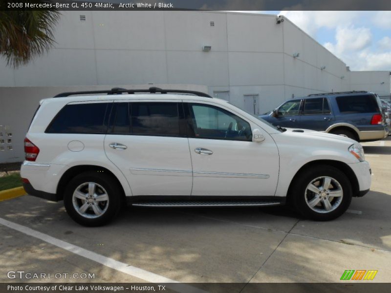 Arctic White / Black 2008 Mercedes-Benz GL 450 4Matic