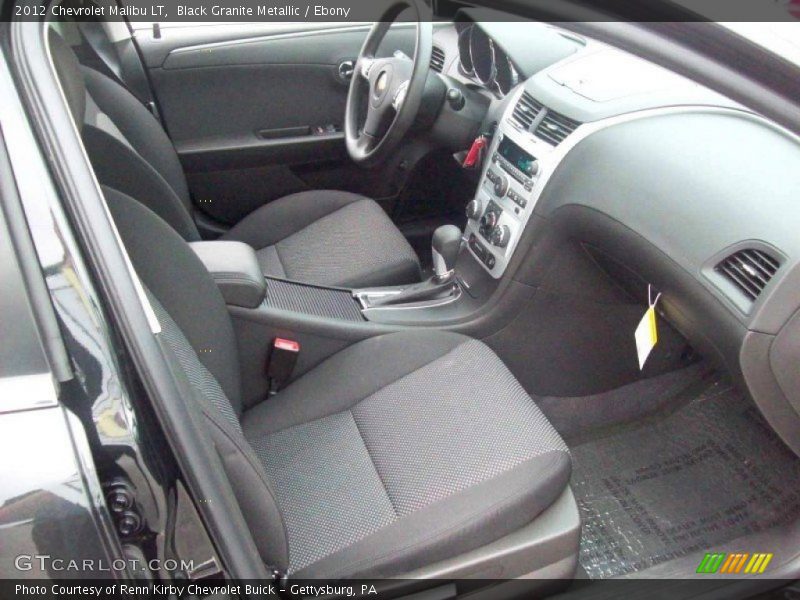 Black Granite Metallic / Ebony 2012 Chevrolet Malibu LT
