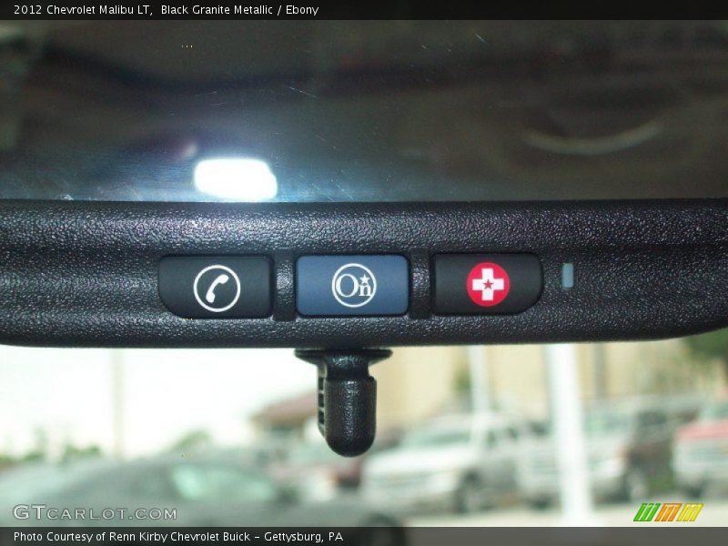 Black Granite Metallic / Ebony 2012 Chevrolet Malibu LT