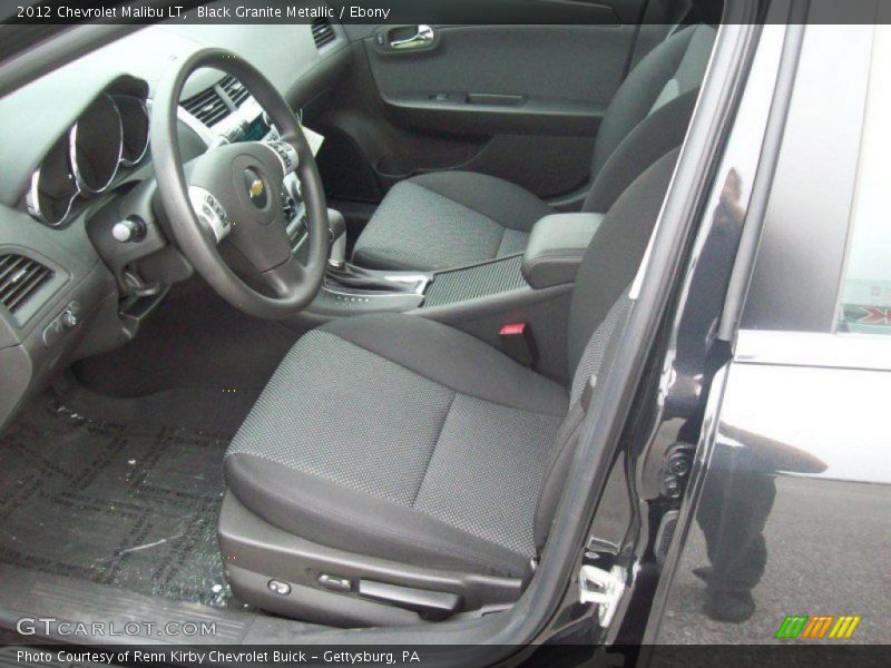 Black Granite Metallic / Ebony 2012 Chevrolet Malibu LT