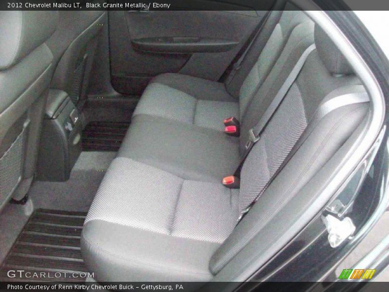 Black Granite Metallic / Ebony 2012 Chevrolet Malibu LT