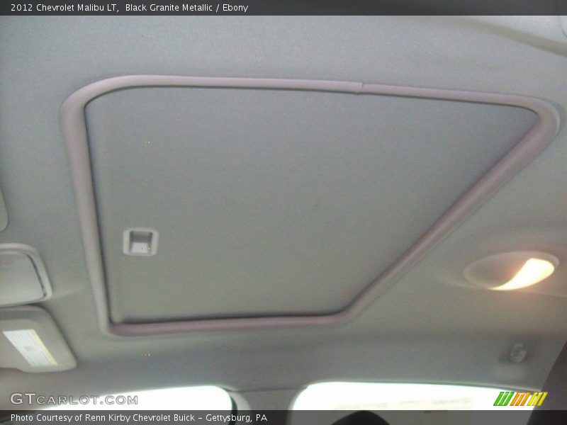 Black Granite Metallic / Ebony 2012 Chevrolet Malibu LT
