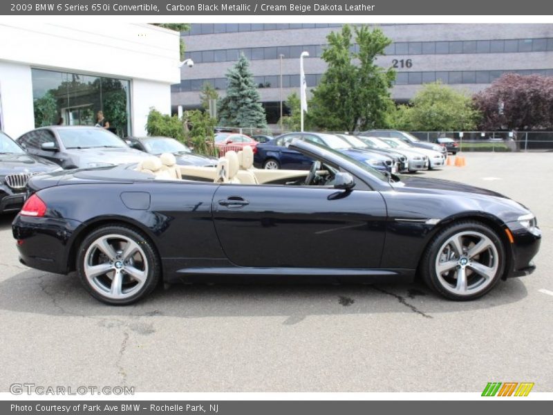  2009 6 Series 650i Convertible Carbon Black Metallic