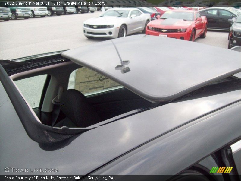 Black Granite Metallic / Ebony 2012 Chevrolet Malibu LT