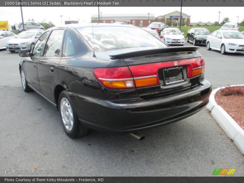 Blackberry Pearl / Medium Tan 2000 Saturn L Series LS1 Sedan