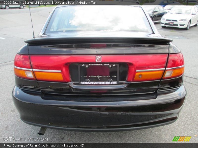 Blackberry Pearl / Medium Tan 2000 Saturn L Series LS1 Sedan