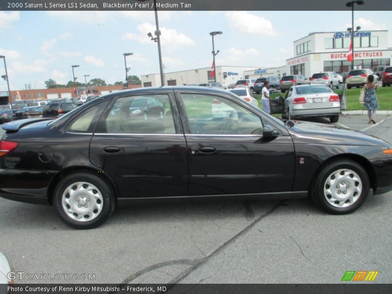 Blackberry Pearl / Medium Tan 2000 Saturn L Series LS1 Sedan