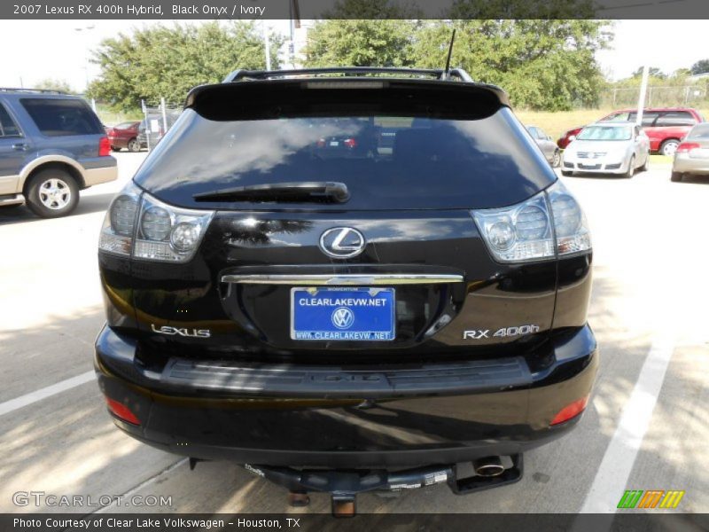 Black Onyx / Ivory 2007 Lexus RX 400h Hybrid