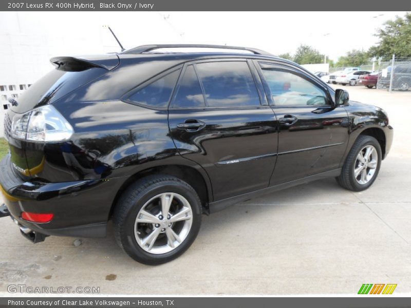 Black Onyx / Ivory 2007 Lexus RX 400h Hybrid