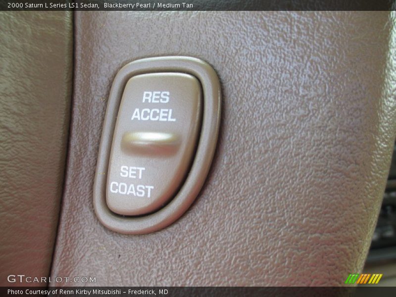 Blackberry Pearl / Medium Tan 2000 Saturn L Series LS1 Sedan