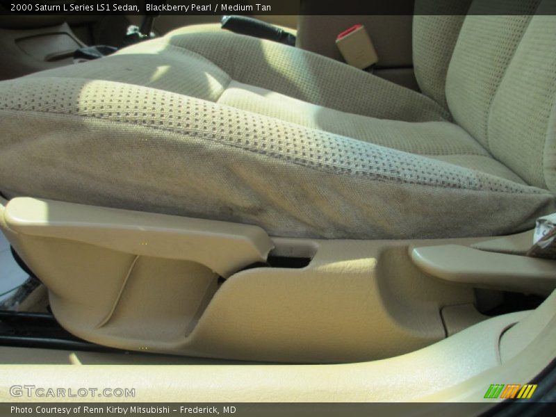 Blackberry Pearl / Medium Tan 2000 Saturn L Series LS1 Sedan