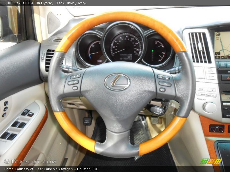  2007 RX 400h Hybrid Steering Wheel