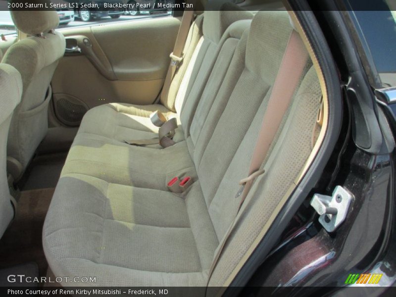 Blackberry Pearl / Medium Tan 2000 Saturn L Series LS1 Sedan