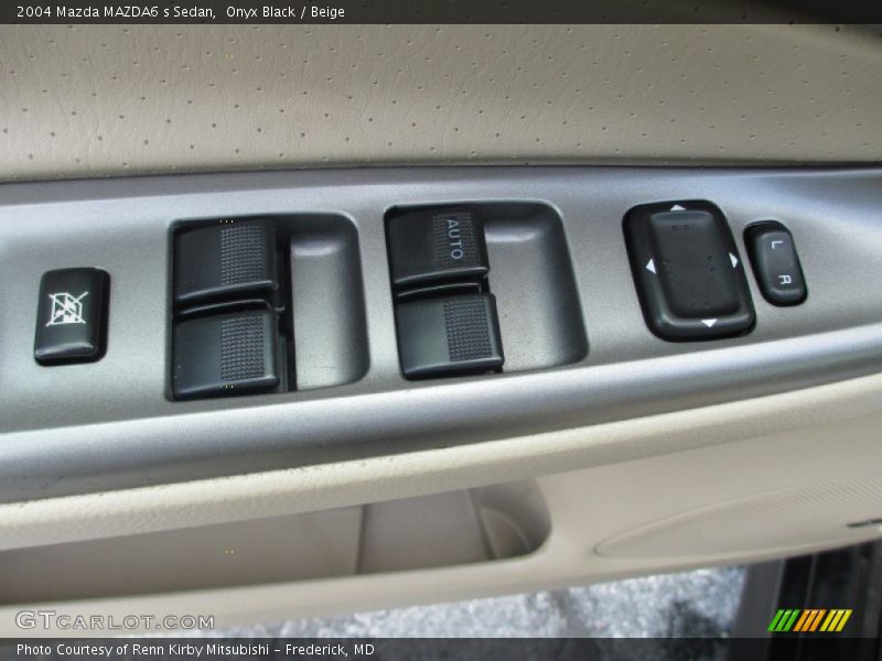 Onyx Black / Beige 2004 Mazda MAZDA6 s Sedan