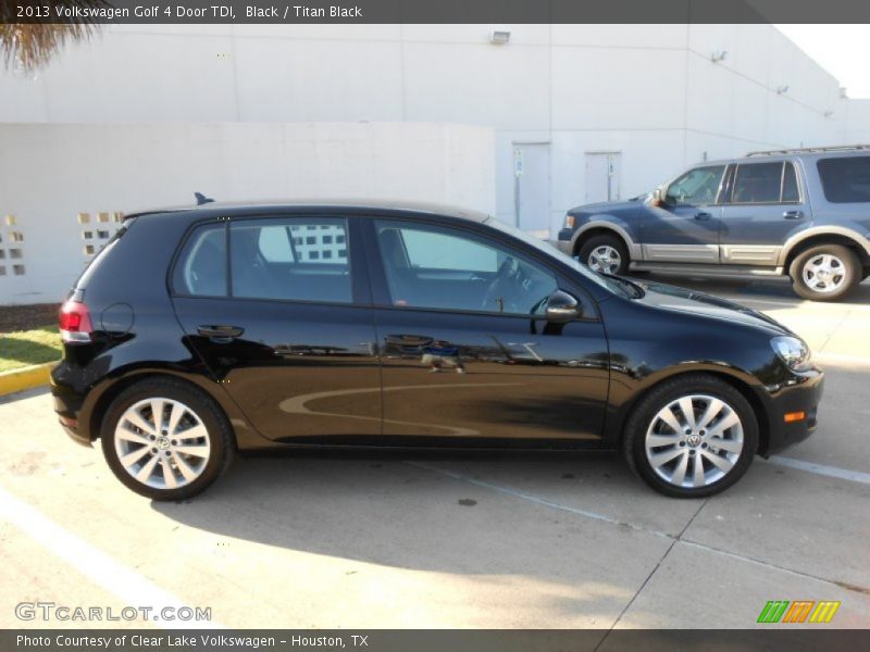  2013 Golf 4 Door TDI Black
