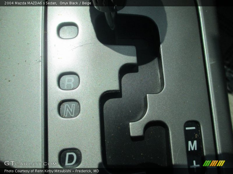 Onyx Black / Beige 2004 Mazda MAZDA6 s Sedan