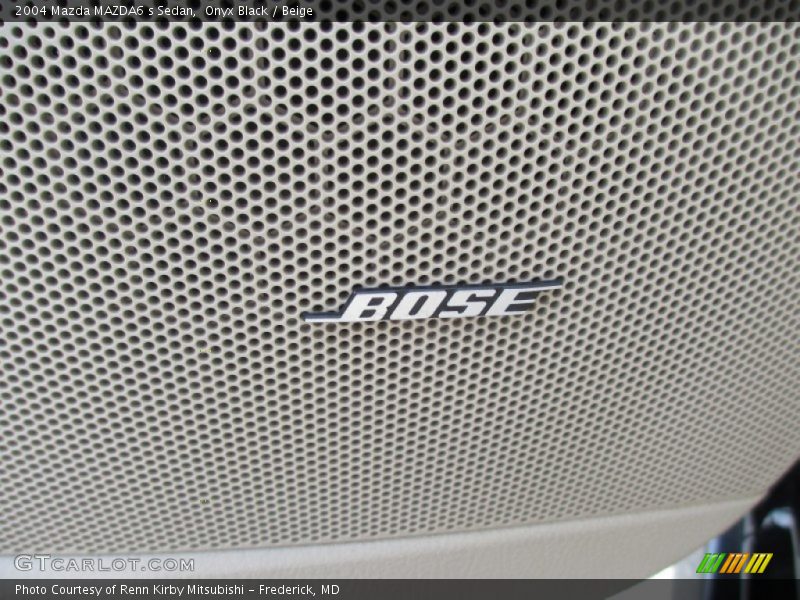 Onyx Black / Beige 2004 Mazda MAZDA6 s Sedan